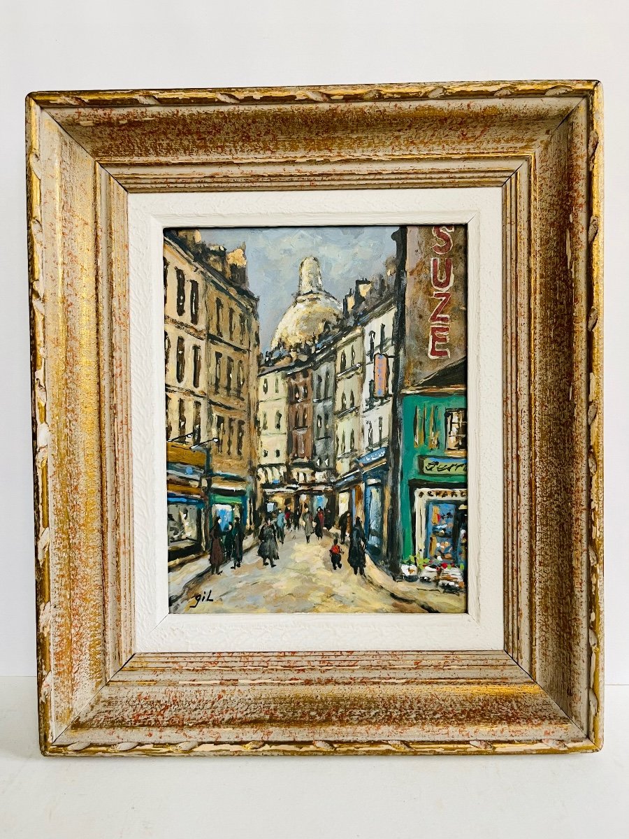 Lively Street In Montmartre - Gil-photo-4